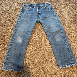 Classic Levi’s 501 XX Blue Men's Jeans SIZE 34 x 29 100% cotton